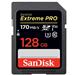 کارت حافظه SDXC سن دیسک مدل Extreme Pro کلاس 10 استاندارد UHS-I U3 سرعت 170mbps ظرفیت 128 گیگابایت